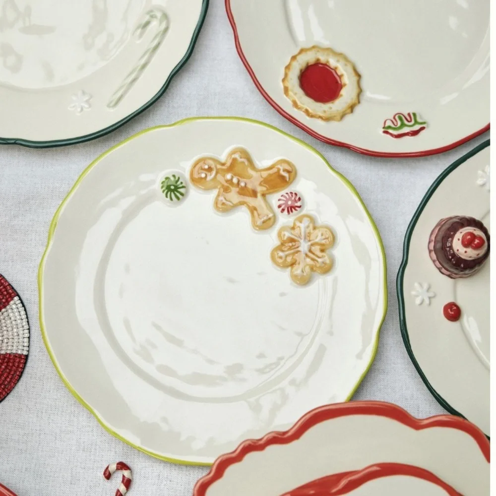 Holifaye Ceramic Stoneware Desserts Plate